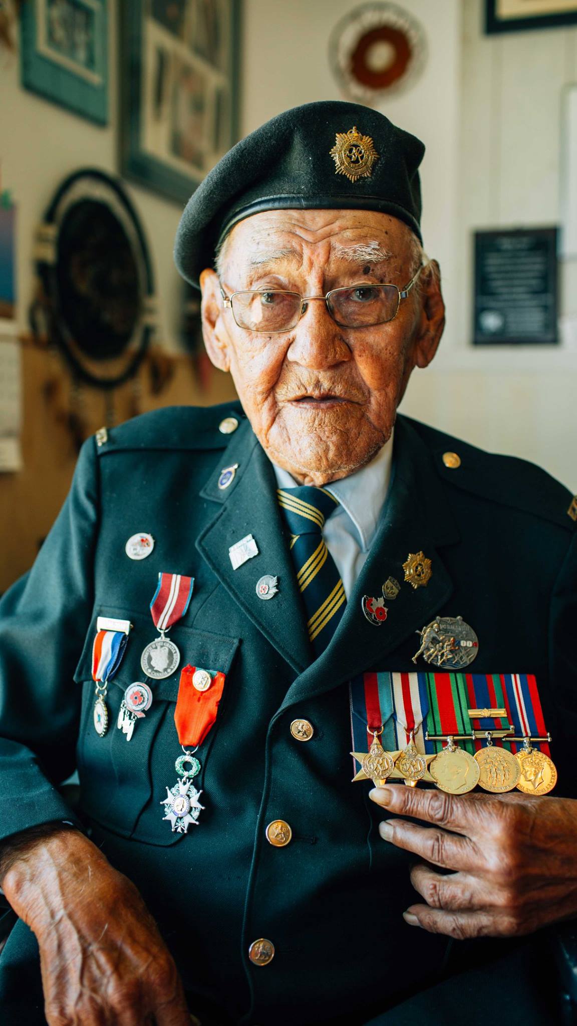 swampy hall WWII veteran